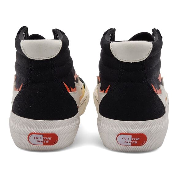 Revenge x Storm Vol. 2 Hi Top Sneakers in Black Flame US 7 NWB - Picture 5 of 8